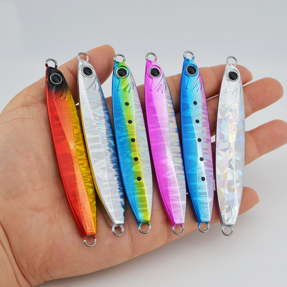 Glow & UV Shore Metal Jig — Black King Kong Hooks