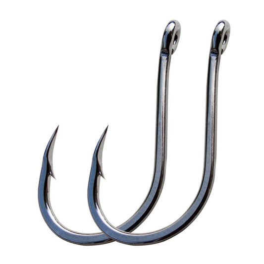 SR-QY Ringed Offset Chinu Hook – 10 Pack