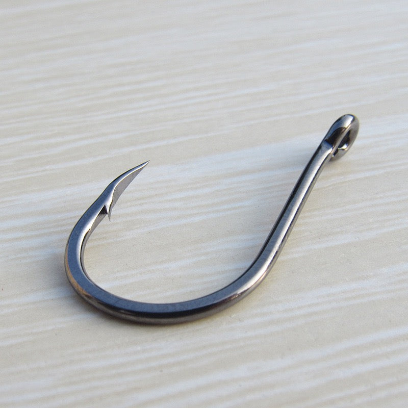 SR-QY Ringed Offset Chinu Hook – 10 Pack