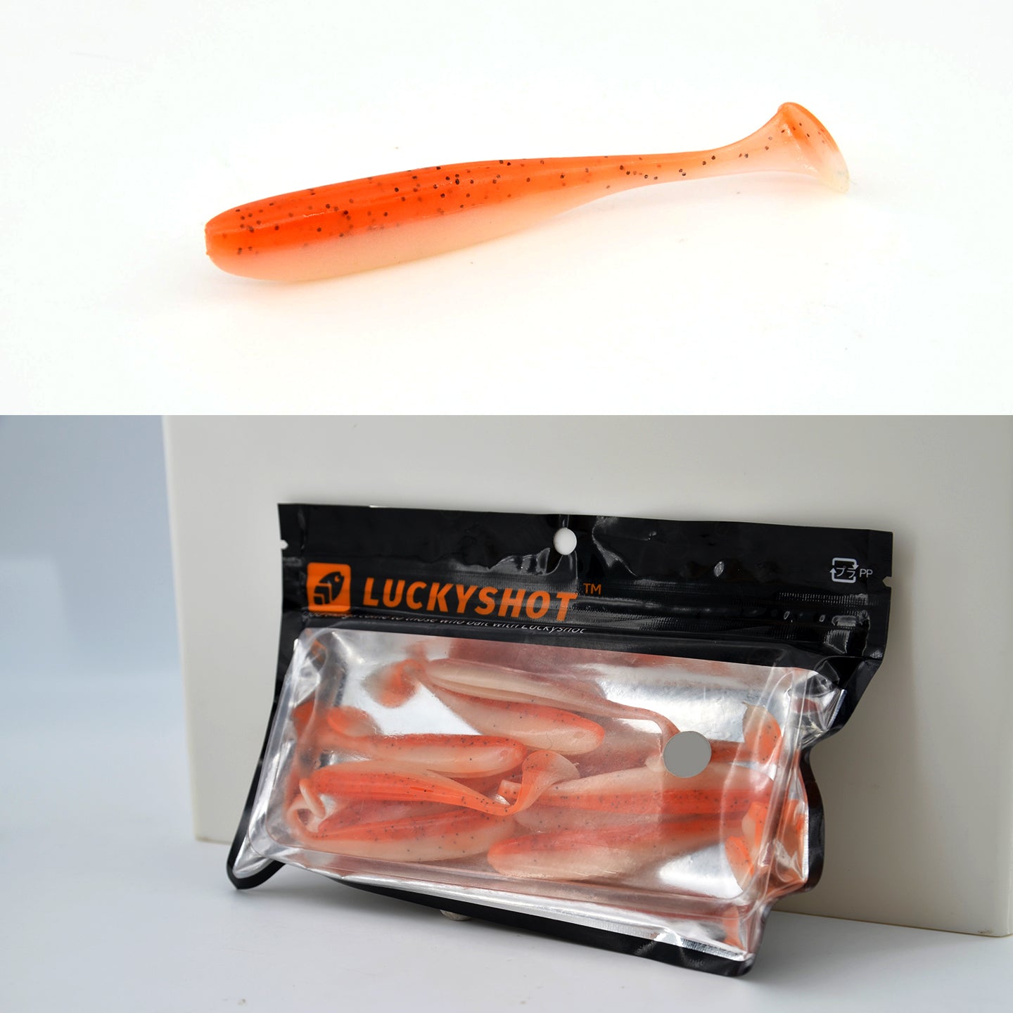 Paddle Tail Soft Plastic Lure SB05 Shrimp Scent 10 Pack — Strike Reef Australian Saltwater